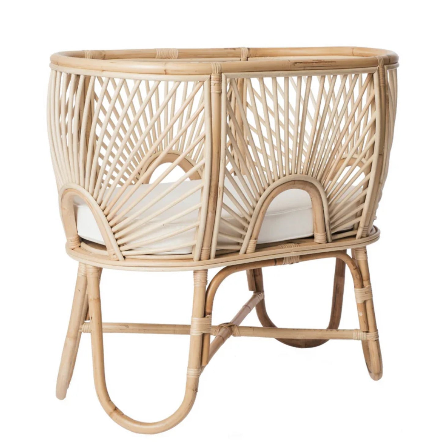 Summertime Rattan Bassinet