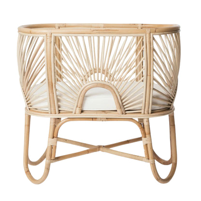 Summertime Rattan Bassinet