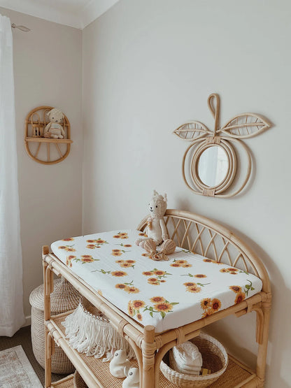 Rattan Infants Changing Table