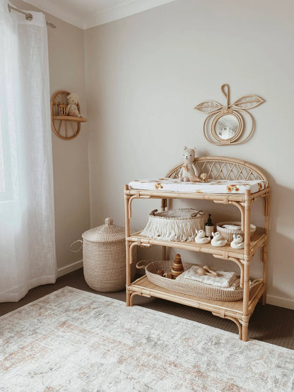 Rattan Infants Changing Table