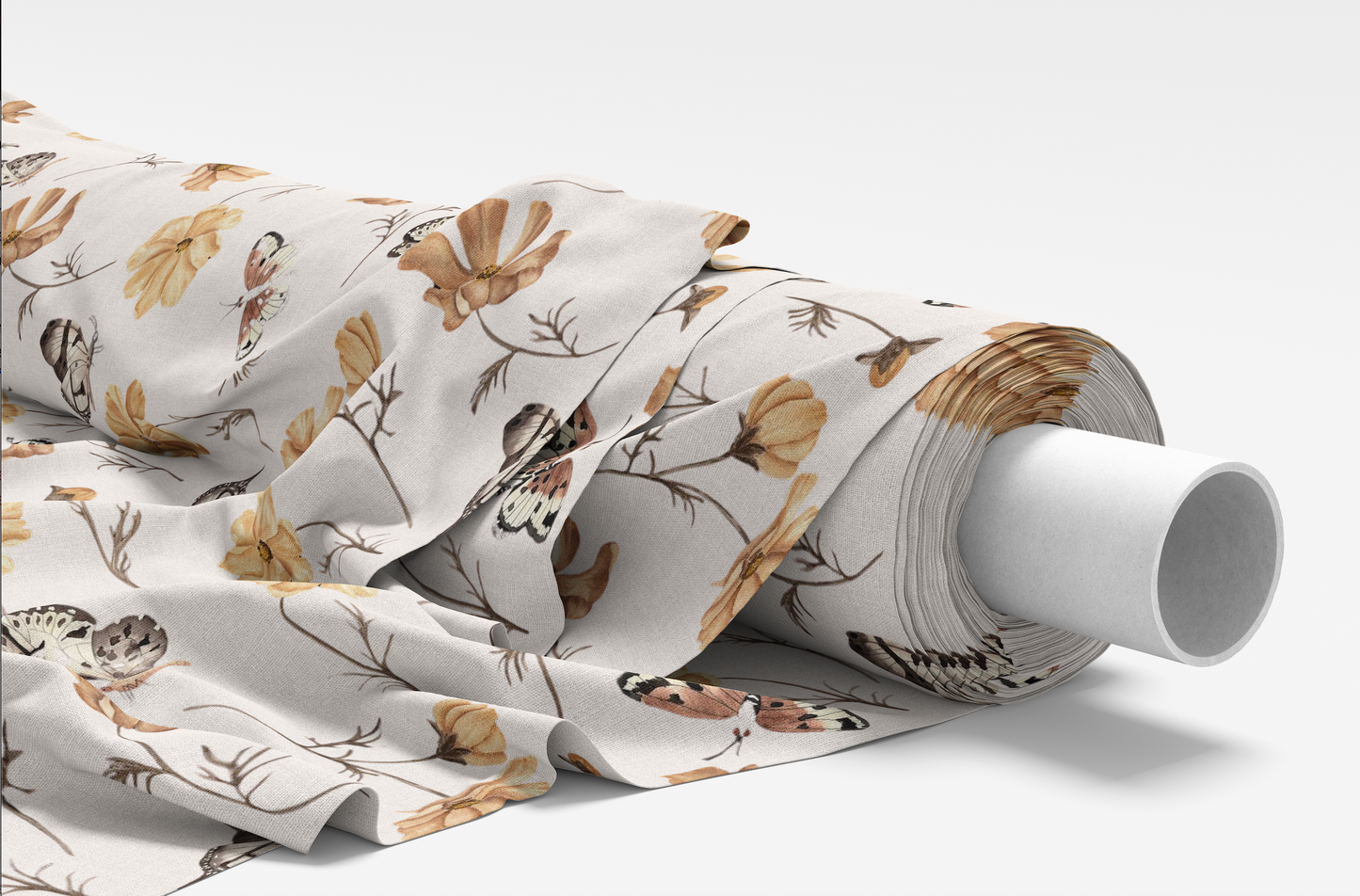 Autumn Harvest Blossoms Bamboo Footies